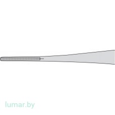 Пинцет DE'BAKEY атравматический, прямой, 1.5 мм, 150 мм