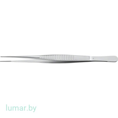 Пинцет DE'BAKEY атравматический, прямой, 1.5 мм, 200 мм, артикул - FB412R