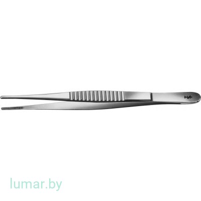 Пинцет DE'BAKEY атравматический, прямой, 2.8 мм, 150 мм, артикул - FB414R