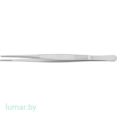 Пинцет DE'BAKEY атравматический, прямой, 2.8 мм, 200 мм, артикул - FB415R