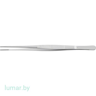 Пинцет DE'BAKEY атравматический, прямой, 2.8 мм, 240 мм, артикул - FB416R