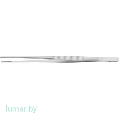 Пинцет DE'BAKEY атравматический, прямой, 2.8 мм, 300 мм, артикул - FB417R