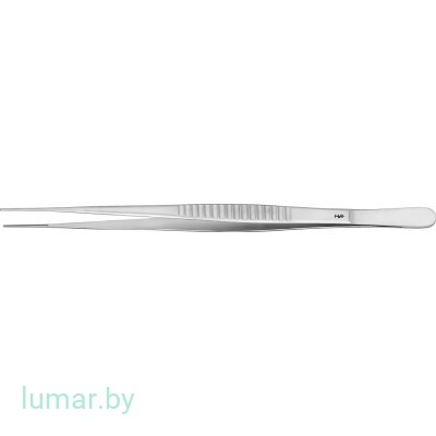 Пинцет DE'BAKEY деликатный, ширина 1.5 мм, длина 242 мм, артикул - FB418R