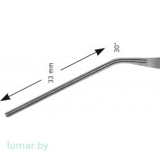 Зажим CASTANEDA неонатальный, изогнутый под углом 30°, 48/120 мм