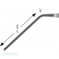 Зажим CASTANEDA неонатальный, изогнутый под углом 45°, 48/120 мм