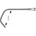 Зажим CASTANEDA неонатальный, изогнутый, 23 мм, 155 мм, артикул - FB592R