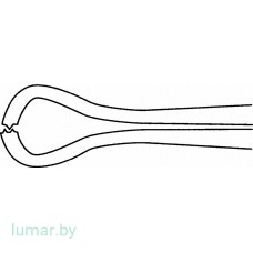 Щипцы BABCOCK для тканей/органов, 220 мм