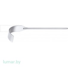 Крючок к ретрактору HEART XS клапанный, изгибаемый, 75х25 мм