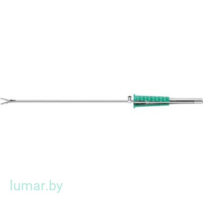 Зажим VALVE XS с насечкой по DE'BAKEY, прямой, широкий, 230/370 мм, артикул - FC289R