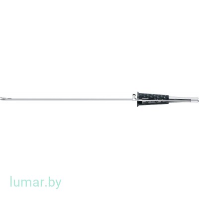 Иглодержатель VALVE XS с твердосплавными вставками, изогнутый, размер бранш 2х8 мм, 275/415 мм, артикул - FC380R