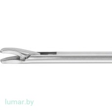 Иглодержатель VALVE XS с твердосплавными вставками, изогнутый, 2х8 мм 170/305 мм