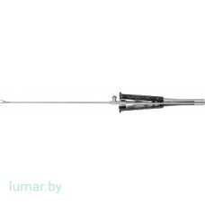 Иглодержатель VALVE XS с твердосплавными вставками, изогнутый, 1.5х6 мм 160/300 мм