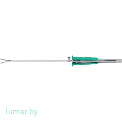 Зажим VALVE XS  с насечкой по DE'BAKEY, прямой, широкий, 175/310 мм, артикул - FC489R