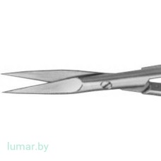 Микроножницы MILLESI  с поперечной насечкой на ручках, с зазубренными лезвиями, прямые, 160 мм