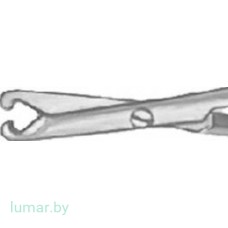 Микроножницы BIEMER для вен, прямые, 130 мм