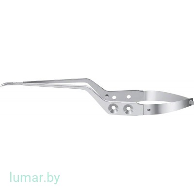 Микроножницы YASARGIL байонетные, изогнутые вниз, 200 мм, артикул - FD036R