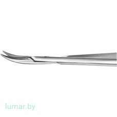 Иглодержатель YASARGIL байонетный, изогнутый вверх, 200 мм