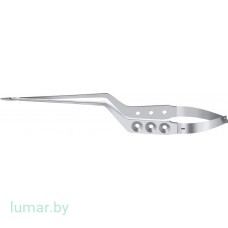 Иглодержатель YASARGIL байонетный, прямая рабочая часть, 225 мм