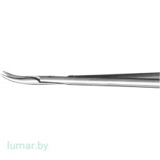 Иглодержатель YASARGIL байонетный, изогнутый вверх, 225 мм