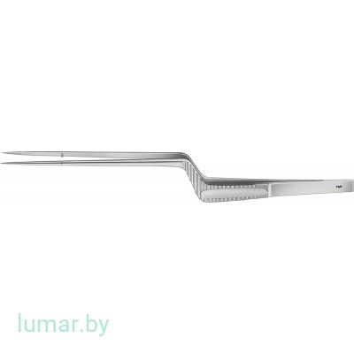Микропинцет, байонетный, с тонкими браншами, 185 мм, артикул - FD110R