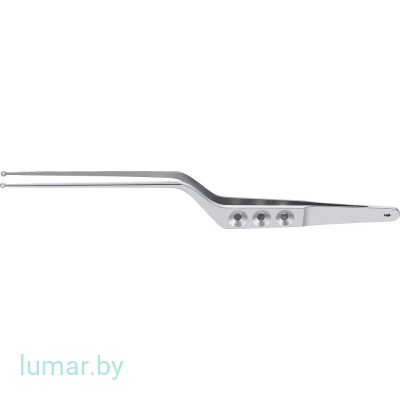 Пинцет HEIFETZ опухолевый, с зазубренными рабочими концами диам. 5 мм, 220 мм, артикул - FD217R