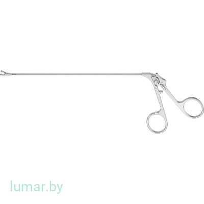 Микрощипцы NICOLA с ложкообразными браншами диам. 2.5 мм, длина рабочей части 165 мм, артикул - FD222R