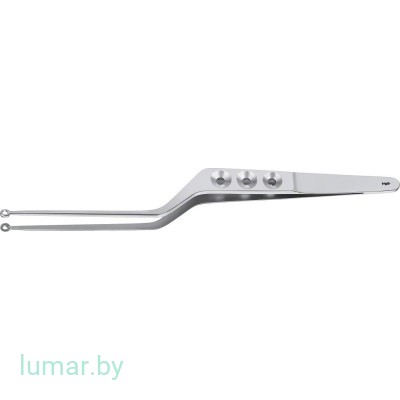 Микропинцет YASARGIL, рабочие концы диам. 5 мм, 200 мм, артикул - FD229R