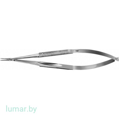 Микроиглодержатель BARRAQUER без замка, прямой, 120 мм, артикул - FD230R