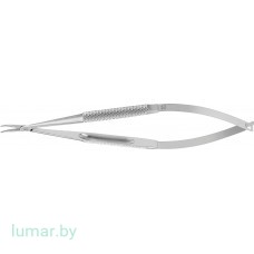 Микроиглодержатель BARRAQUER без замка, изогнутый, 120 мм