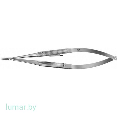 Микроиглодержатель BARRAQUER с замком, прямой, 120 мм, артикул - FD232R