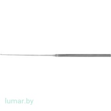 Ложка микрохирургическая, прямая, острая, 230 мм