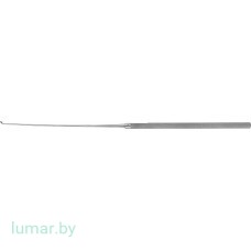 Ложка микрохирургическая, угловая, острая, 230 мм