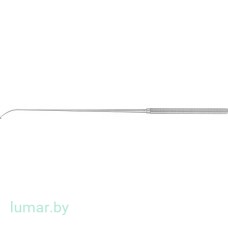 Ретрактор OPPEL гибкий, тупоконечный, рабочая часть изогнута под углом 90°, наконечник диам. 2 мм, 230 мм