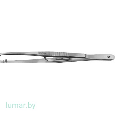 Щипцы BIEMER для наложения клипс, с замком, 145 мм, артикул - FD569R