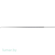 Крючок NOIR с черным антибликовым покрытием, с шарообразным концом, изогнутым под углом 45°, 200 мм