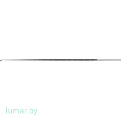 Ложка NOIR с черным антибликовым покрытием, ширина 2 мм, изогнута под углом 45°, 200 мм, артикул - FD815B