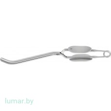 Зажим ALPHA сосудистый, слегка изогнутый, сила сжатия 250 г