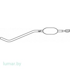 Зажим ALPHA сосудистый, слегка изогнутый, сила сжатия 250 г