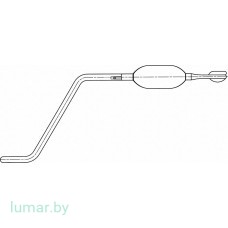 Зажим ALPHA сосудистый, с двойным изгибом, сила сжатия 250 г