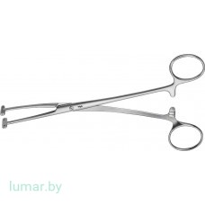 Щипцы DEMARTEL для лоскутов из скальпа, слегка изогнутые, 185 мм