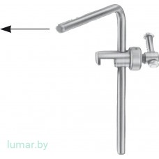 Крепление к ретрактору, регулируемое, используемое как подставка для рук (штанга+зажим)