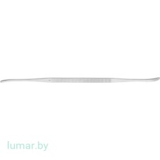 Шпатель сосудистый, рабочие концы 5+6 мм, 240 мм