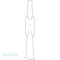 Элеватор HOHMANN костный, 24 мм 260 мм