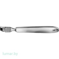 Распатор FARABEUF изогнутый, 12.5 мм, широкий, 145 мм