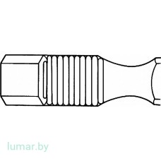 Распатор FARABEUF изогнутый, 12.5 мм, широкий, 145 мм