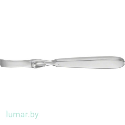Распатор LAMBOTTE реберный, ширина 15 мм, длина 215 мм, артикул - FK357R