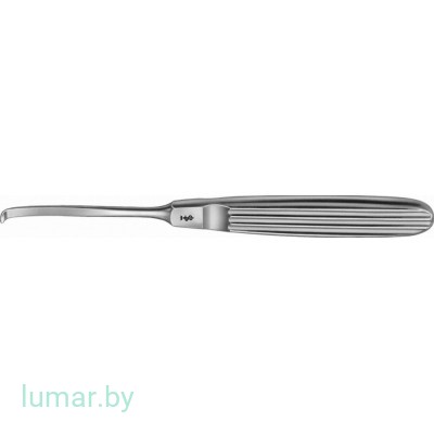 Распатор MUEHLING крючкообразный, ширина 4 мм, длина 165 мм, артикул - FK394R