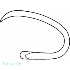 Элеватор DOYEN педиатрический, изогнутый вправо, 175 мм 