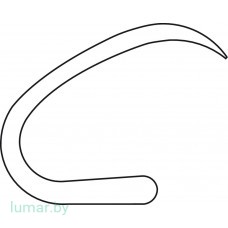 Элеватор DOYEN для взрослых, изогнутый влево, 175 мм 