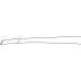 Элеватор KEY, прямая рабочая часть шириной 12.7 мм, 190 мм, артикул - FK412R